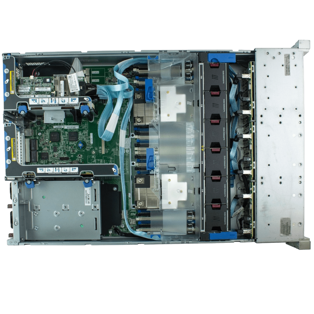 Сервер HP DL380 G9 noCPU 1xRiser 24хDDR4 P840 4GB iLo 2х800W PSU 533FLR 2x10Gb/s + Ethernet 4х1Gb/s 12х3,5" FCLGA2011-3 (3)